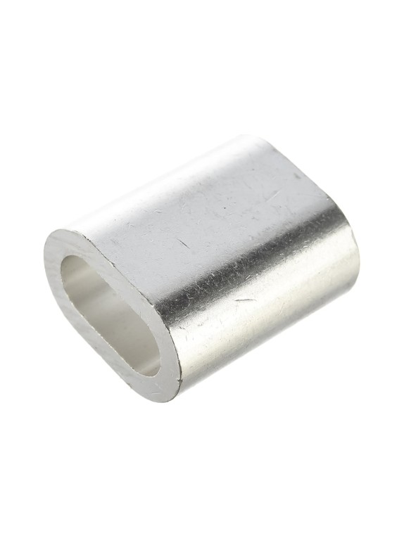 Прижимной зажим-наконечник для троса 10мм DIN 3093 1шт - ярлык Tech-Krep 102762