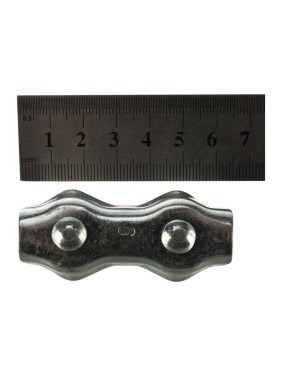 Зажим для троса 6мм 1шт - ярлык Tech-Krep Duplex 108075