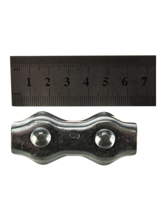 Зажим для троса 6мм 1шт - ярлык Tech-Krep Duplex 108075