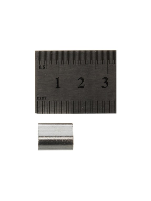 Прижимной зажим-наконечник для троса Tech-Krep 4 мм, DIN 3093, 2 шт. 102758