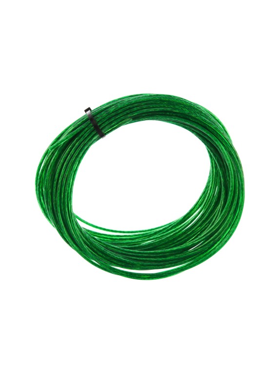 Металлополимерный цветной трос Tech-Krep 3мм 20м зеленый - накл. 136598