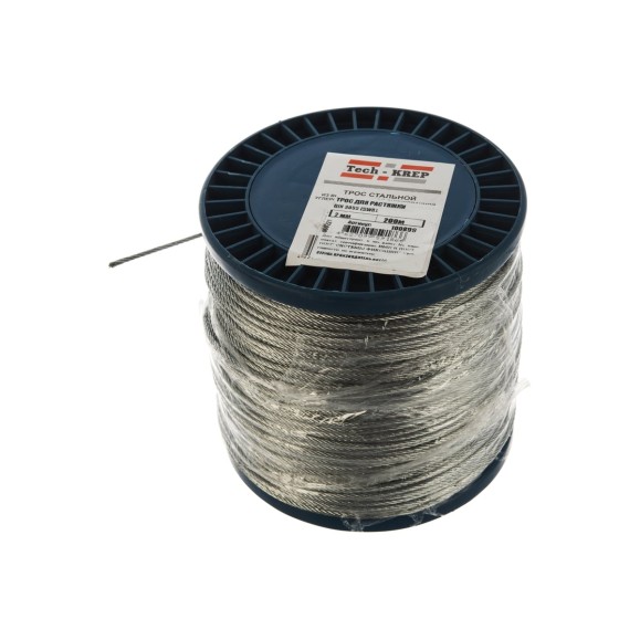 Трос для растяжки DIN 3055 SWR 2мм Tech-Krep 100899