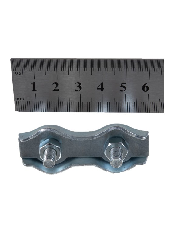 Зажим троса ПАРТНЕР DUBLEX оцинк. 6мм 4690250051141