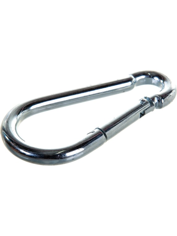 Усиленный карабин Fixbox DIN5299C 12 мм белый цинк 1 шт 243470