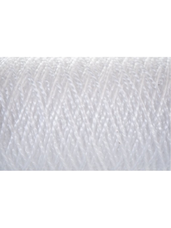 Крученая двухпрядная нить Tech-Krep ПП, белая, 200 м, 1.3 мм 139903