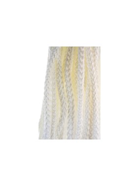 Плетеный шнур ПП 6 мм эргономичный, 16-прядный, белый, 20 м Tech-Krep 140343