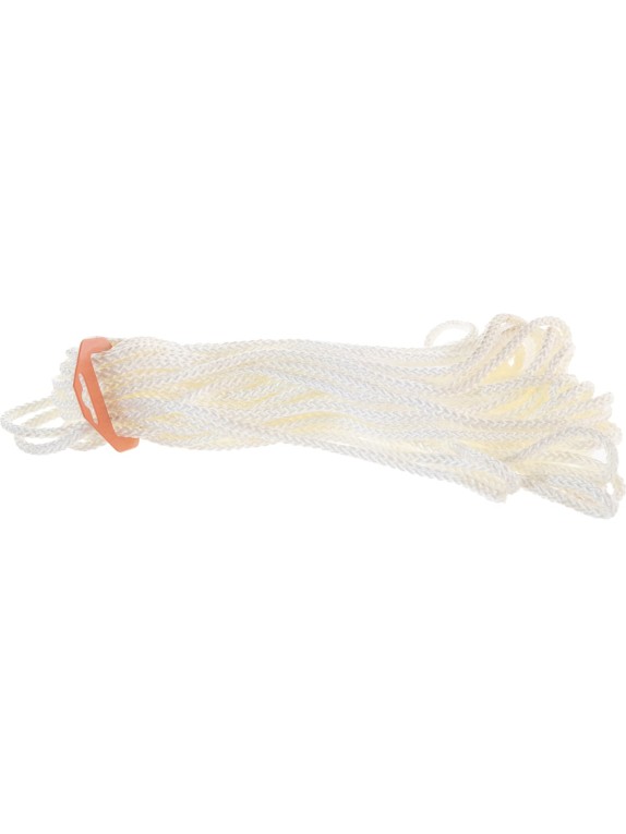 Плетеный шнур ПП 6 мм эргономичный, 16-прядный, белый, 20 м Tech-Krep 140343