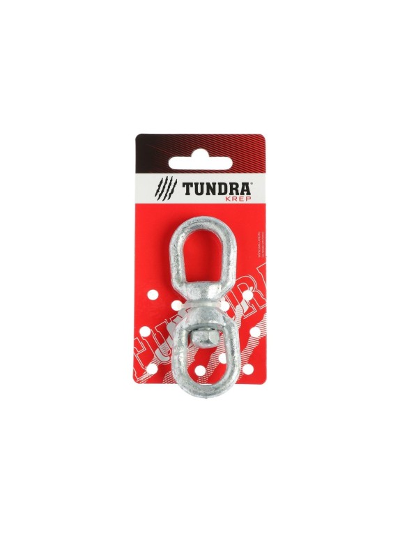 Вертлюг петля-петля TUNDRA krep, 6 мм, оцинкованный 1 шт. 5302113