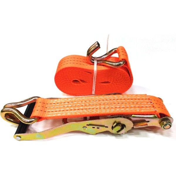 Стяжной ремень ООО «Грузовые стропы» 2,5/5,0-8,0 метров РЭТ508