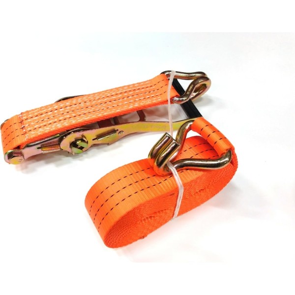 Стяжной ремень ООО «Грузовые стропы» 2,5/5,0-12,0 метров РЭТ5012