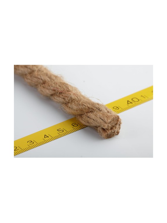 Джутовая веревка Сибшнур диаметр 14 мм, 20 м, моток 10091