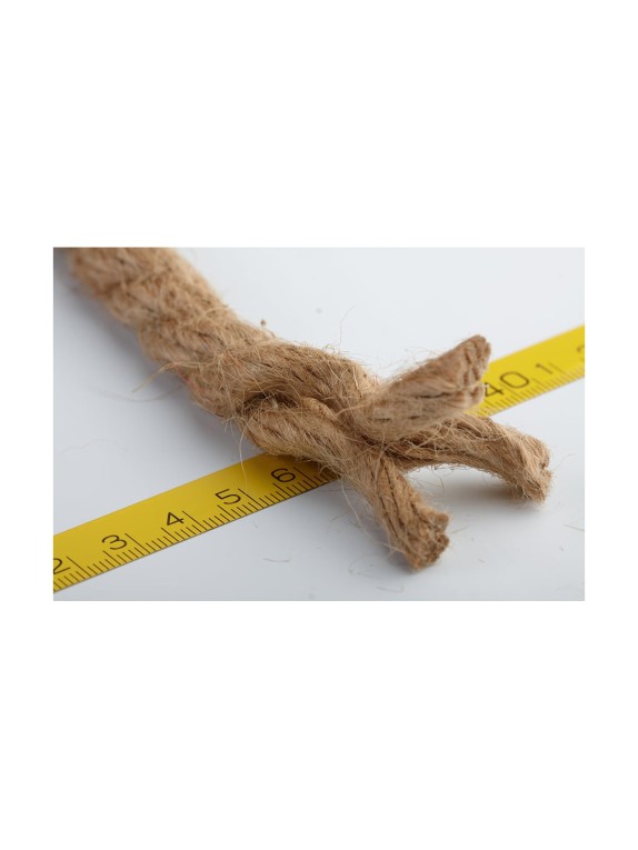 Джутовая веревка Сибшнур диаметр 14 мм, 20 м, моток 10091