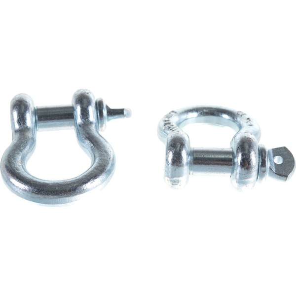 Такелажная скоба ЗУБР омегообразная, 7/8" 22.2 мм, 2 шт, оцинкованная 304525-22
