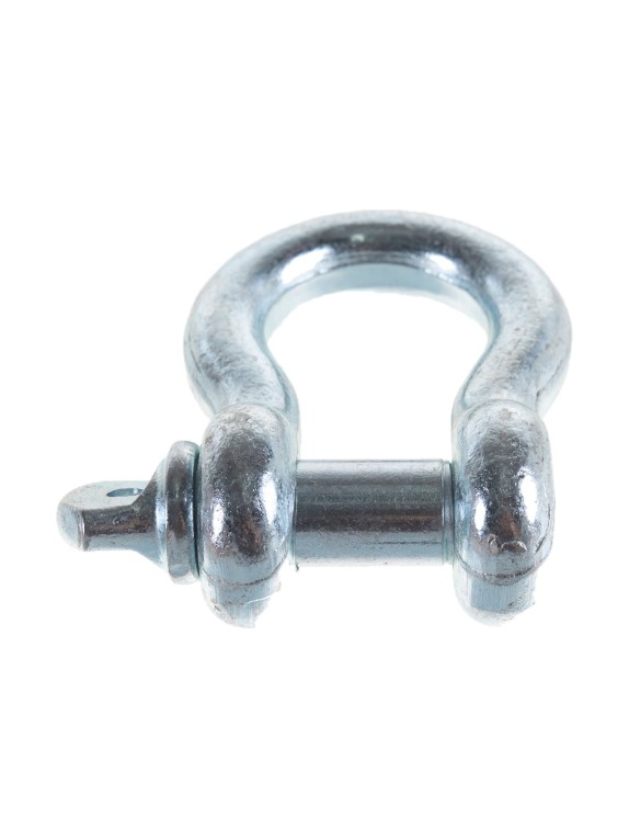 Такелажная скоба ЗУБР омегообразная, 7/8" 22.2 мм, 2 шт, оцинкованная 304525-22