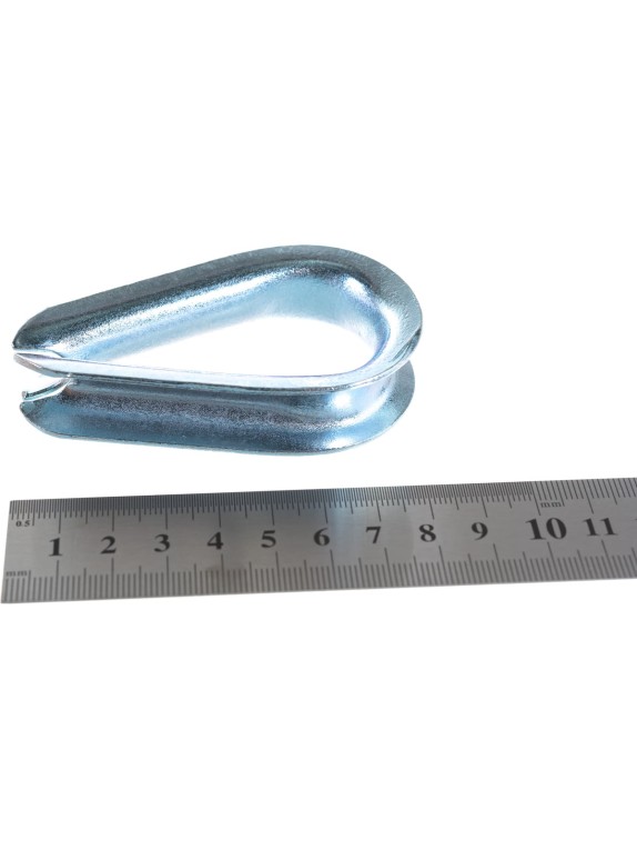 Коуш для стальных канатов КРЕП-КОМП DIN 6899 м13 10шт кск13ф