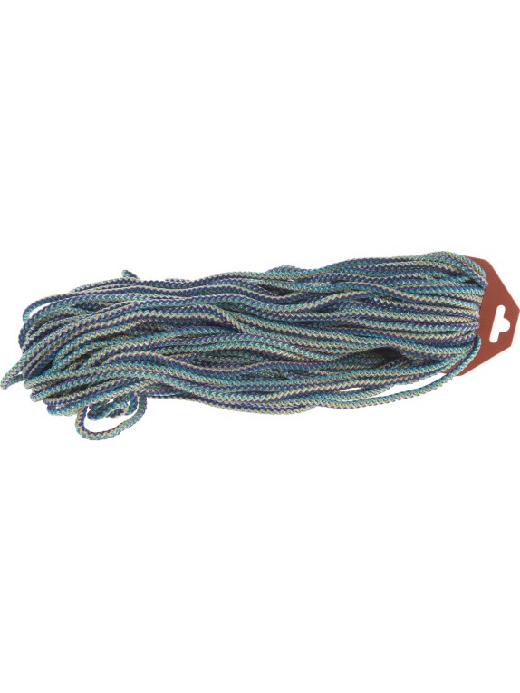 Вязаный шнур Tech-Krep ПП, 5 мм, с сердцевиной, универсальный, цветной, 50 м 139942