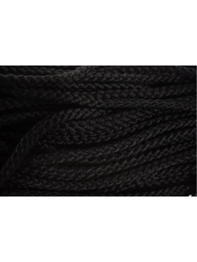 Плетеный шнур ПЭ 3,5 мм, 16-прядный, черный, 30 м Tech-Krep 140354