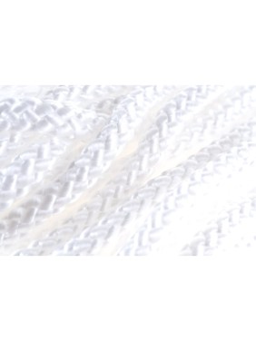 Плетеный шнур Tech-Krep ПП, 10 мм, эргономичный, 16-прядный, белый, 20 м 140349