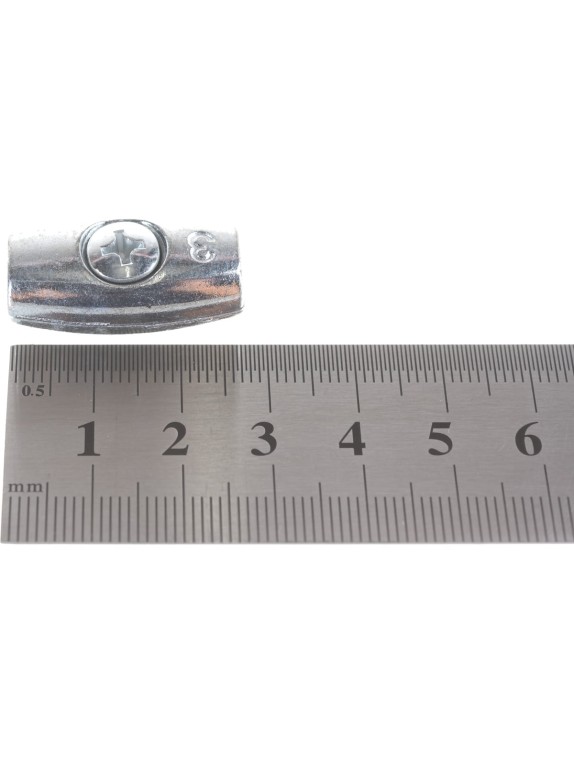 Зажим бочонок Tech-Krep ZB M3 50 шт УТ-00006672