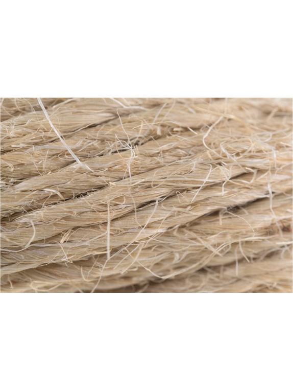 Сизалевая крученая веревка Стройбат 8 мм, 15 м 219590