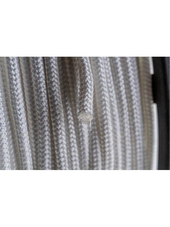 Полиамидная капроновая веревка, 16-прядная, катушка, 5мм х 200м Эбис 00061