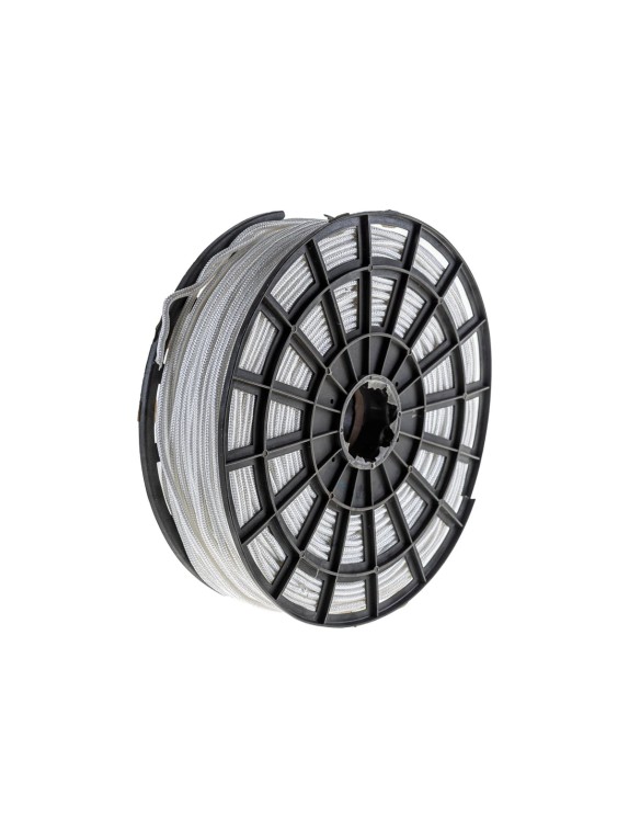 Полиамидная капроновая веревка, 16-прядная, катушка, 5мм х 200м Эбис 00061