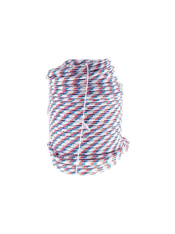 Фал плетёный СИБРТЕХ полипр. 24-прядный с полипр. серд. 10 мм, бухта 100 м, 700 кгс// //Россия 93967