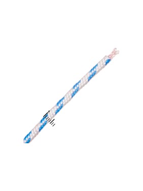 Плетеный шнур Tech-Krep ПП, 4 мм, с сердечником, 16-прядный, высокопрочный, цветной, 20 м 139909