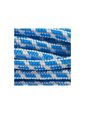 Плетеный шнур ПП 8 мм с сердечником, 24-прядный высокопрочный, цветной, 30 м Tech-Krep 140342