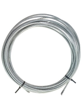 Стальной трос для растяжки DIN 3055 5 мм упак. 10м- накл. Tech-Krep  127850