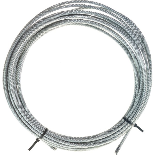 Стальной трос для растяжки DIN 3055 5 мм упак. 10м- накл. Tech-Krep  127850