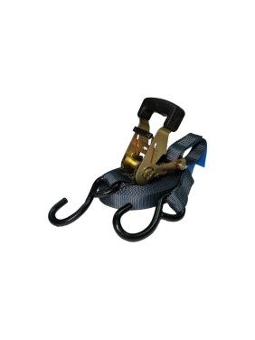 Стяжной ремень UVE 0,75/1,5 т, 4 м, 25 мм, S-крюк, ERGO RS2-25-1500-4-ergo