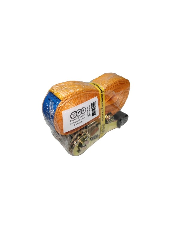 Стяжной кольцевой ремень UVE 3000 daN, 6 м, 35 мм, ERGO, оранж. RS-35-3000-6-ergo-orange