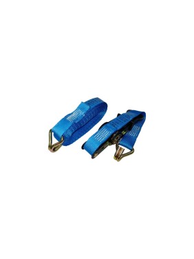 Стяжной ремень UVE 0,4/0.8 т, 5 м, 25 мм, синий, ERGO RS2-25-1000-5-ergo-blue