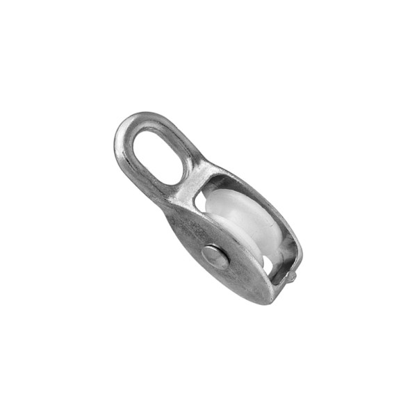 Одинарный блок КРЕП-КОМП шкив пластиковый 65 мм, 14 мм, 2 шт. бо65ф