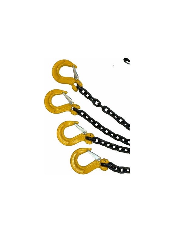 Цепной четырехветвевой строп ТРАСТ 4СЦ 6,7 т, 1500 мм, 8 класс 4687201915577