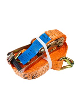 Стяжной ремень ПРОММЕТАЛЛ 5.0/10.0 т, 50 мм, оранж. 5 м, рабочая нагрузка 2500 кг 00004039