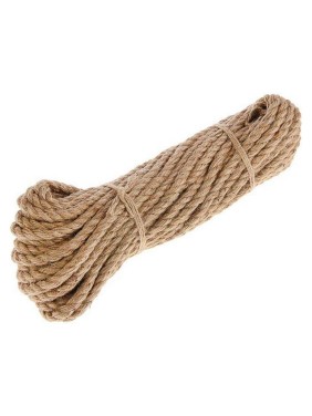 Джутовая веревка Сибшнур д. 6 мм, моток 100 м 10017