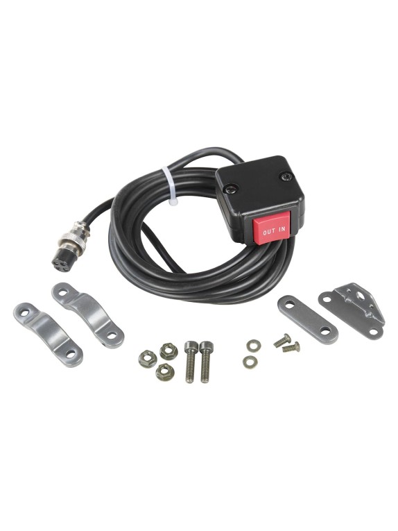 Электрическая лебёдка RUNVA 12V 2500A lbs 1140 кг синтетический трос EWP2500ASR