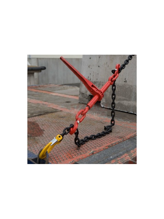 Крепежная цепь ТРАСТ комплект с талрепом 13 мм, 5000 мм, крюк-крюк 4687201914419