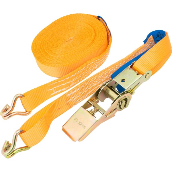 Стяжной ремень ПРОММЕТАЛЛ 1.5/3.0 т, 25 мм, оранж. 5 м, рабочая нагрузка 750 кг 00005452