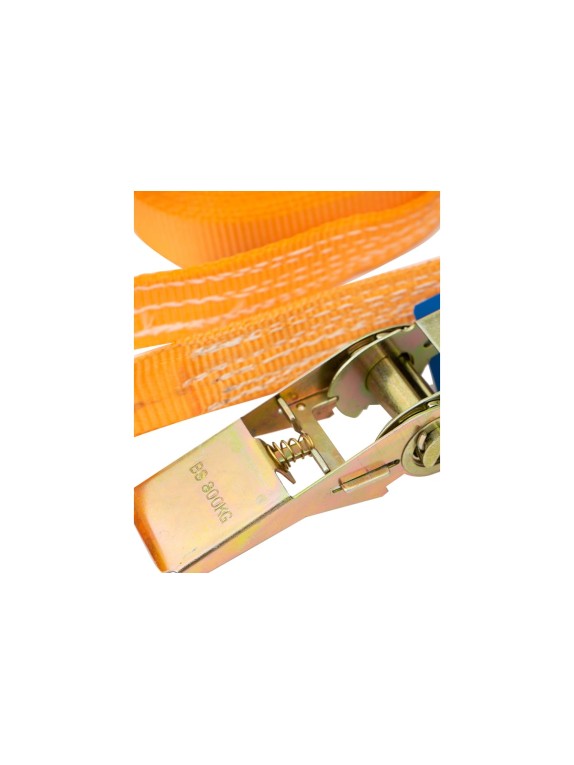 Стяжной ремень ПРОММЕТАЛЛ 3.0/6.0 т, 35 мм, оранж. 3 м, рабочая нагрузка 1500 кг 00005454