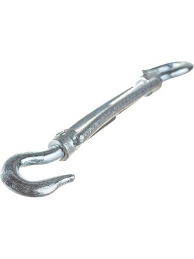 Талреп STAYER DIN 1480, крюк-крюк, М12, 4 шт, оцинкованный, 30525-12