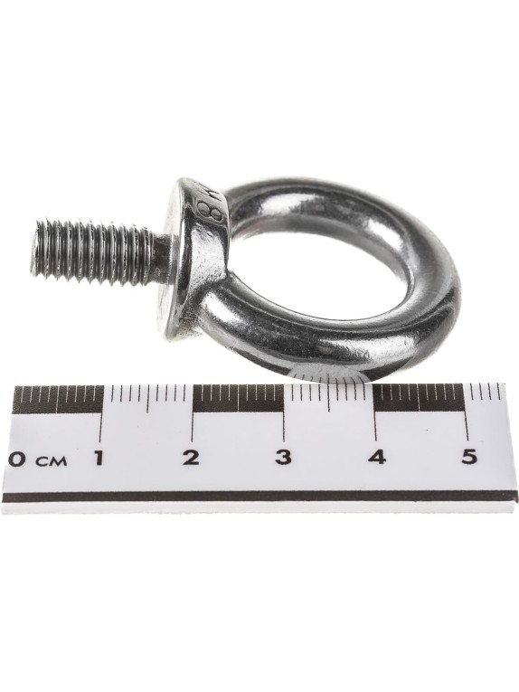 Рым-болт из нержавеющей стали Fixbox DIN 580 8 мм 1 шт 551030