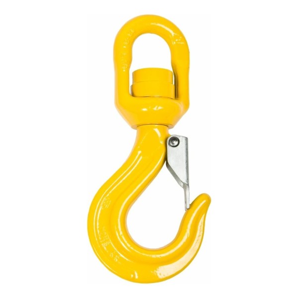 Крюк c предохранителем и вертлюгом на шарикоподшипнике 8.0 т Haklift SALKL16KL