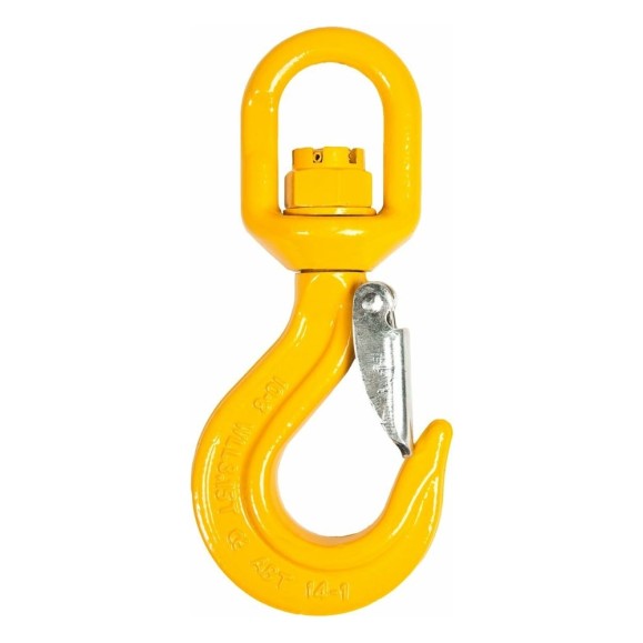Крюк c предохранителем и вертлюгом 15.0 т Haklift SALKL22