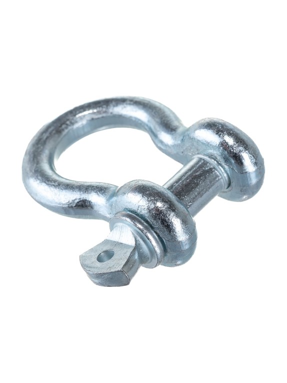 Такелажная скоба ЗУБР омегообразная, 5/8" 15.9 мм, 4 шт, оцинкованная 304525-16