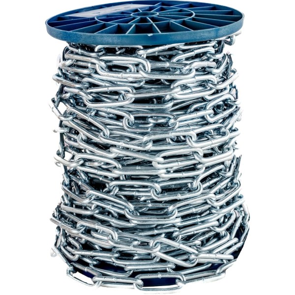 Сварная цепь КРЕП-КОМП длиннозвенная DIN 763 м6 30м цд6