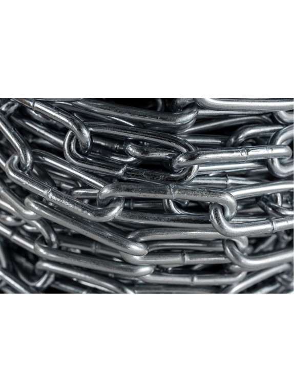Сварная цепь КРЕП-КОМП длиннозвенная DIN 763 м6 30м цд6