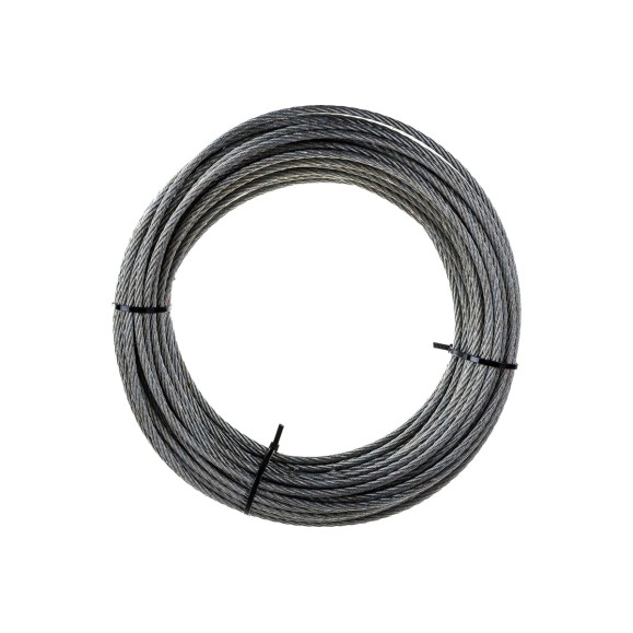 Стальной трос для растяжки DIN 3055 5 мм упак. 30м- накл. Tech-Krep 127851
